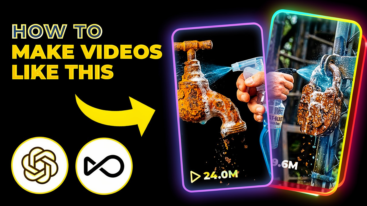 How To Make Rust Cleaning Videos With AI