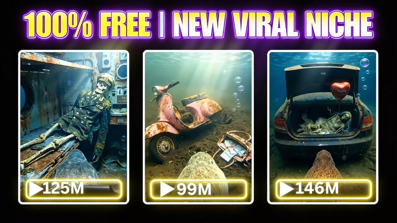 New Viral Faceless Niche Using Free AI Tools